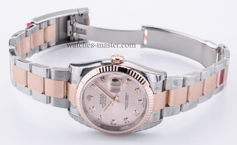 116231 pink diamond dial Oyster Rolex Datejust 36