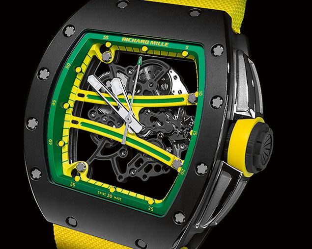 RM 61-01 Green Dial Richard Mille Mens collectoin RM 050-068