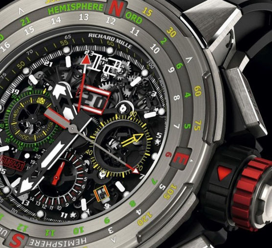 RM 60-01 Regatta Flyback Chronograph Richard Mille Mens collectoin RM 050-068