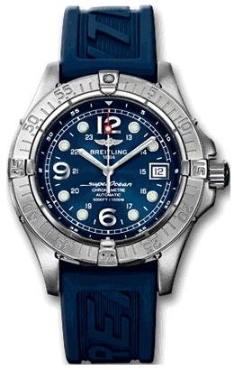 A17390.BLUE.RUBBER Breitling Avenger
