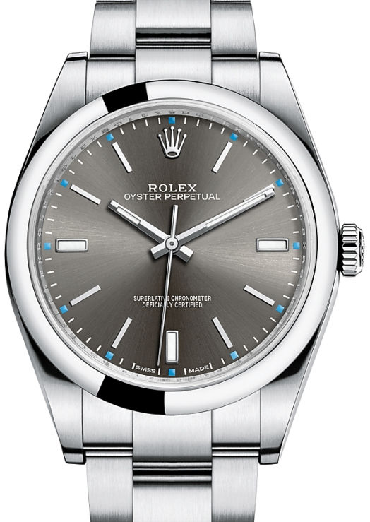 ᐈ Часы 【Rolex 114300 Dark rhodium dial 
