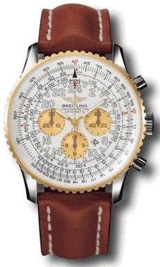 D22322.WHITE.CALF.BA Breitling Navitimer