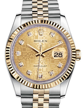 rolex datejust 36 champagne dial