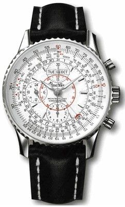 A21330.WHITE.CROCO.BD Breitling Navitimer