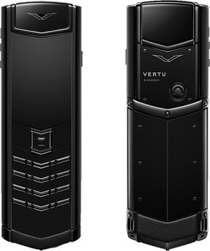 Signature Ultimate Black Vertu Signature