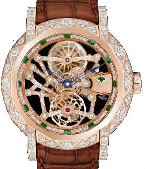 diamond and gold rose GRAFF Technical