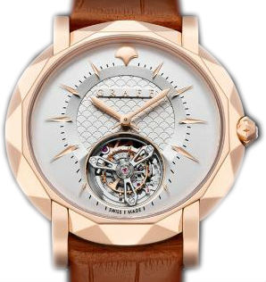 Rose Gold With White Dial GRAFF Technical