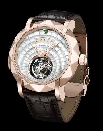 Rose Gold With White Mother of Pearl Dial GRAFF Technical
