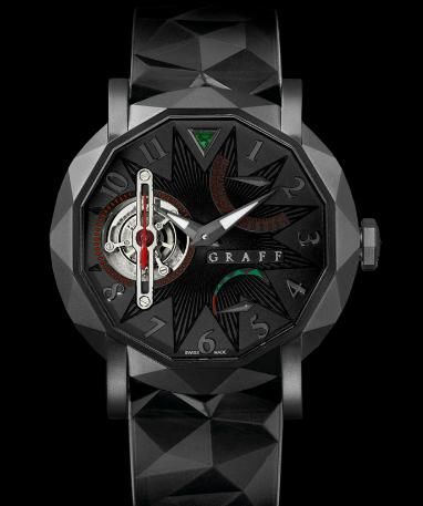 DLC With Black Dial GRAFF Technical