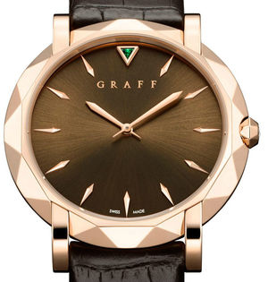 Rose Gold With Chocolate Dial GRAFF Star