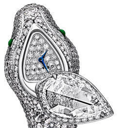 Serpentine Full Diamond GRAFF High jewellery watches