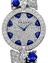 Full Diamond&Sapphire GRAFF High jewellery watches