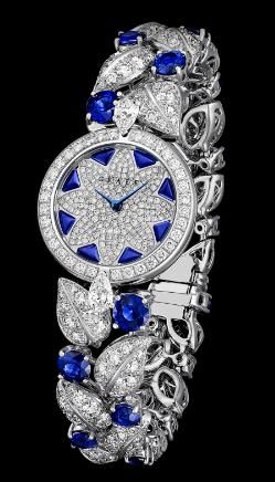 Full Diamond&Sapphire GRAFF High jewellery watches