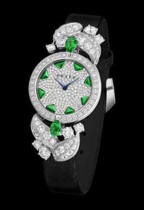 Diamond&Emerald GRAFF High jewellery watches