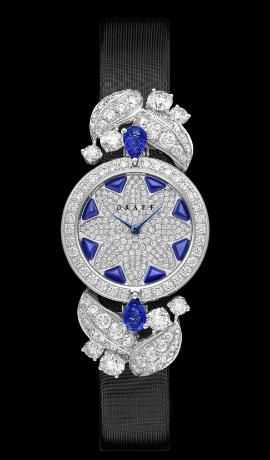 Diamond&Sapphire GRAFF High jewellery watches