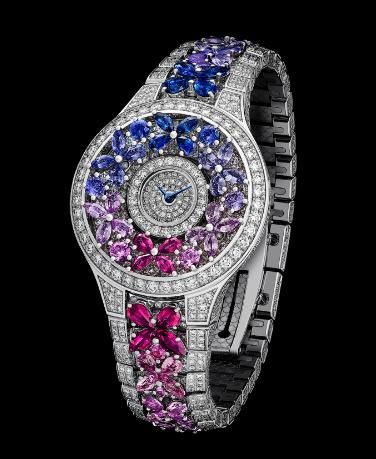 Full Motif Full Diamond&Multi-Coloured Sapphire GRAFF Butterfly