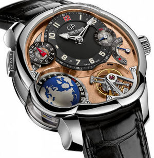 GMT Platinum Black dial Greubel Forsey GMT