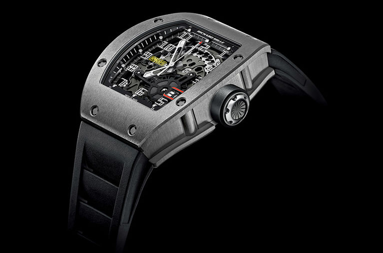RM 029 Titanium Automatic with Oversize Date Richard Mille Mens collectoin RM 001-050