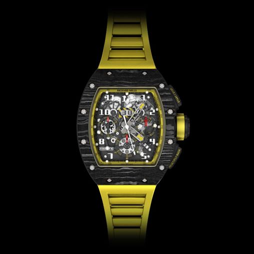 RM 011 flyback chronograph yellow storm Richard Mille RM Limited Edition