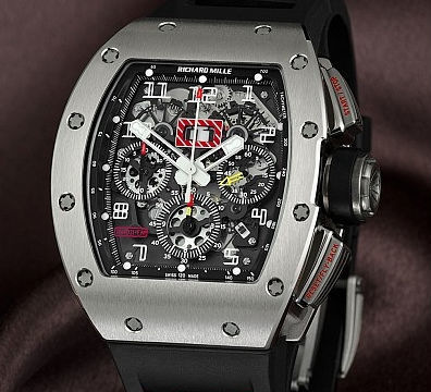 RM 011 Flyback Chronograph White Gold Richard Mille Mens collectoin RM 001-050