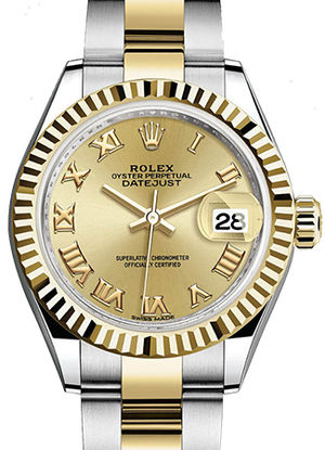 279173 Champagne dial Rolex Lady-Datejust 28