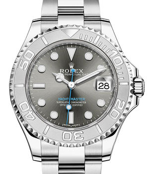 268622 Dark rhodium Rolex Yacht-Master