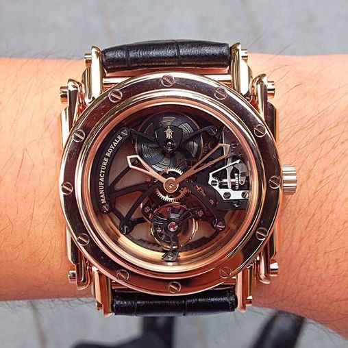 Androgyne Origine Rose Gold Manufacture Royale Androgyne Collection