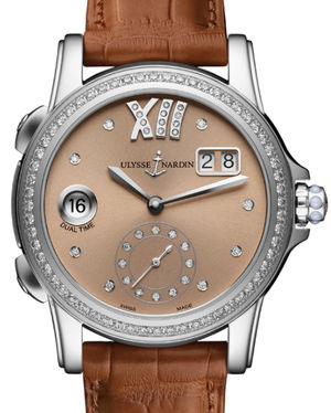 3343-222B/30-09 Ulysse Nardin Dual Time Lady