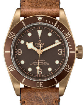 79250BM Aged leather strap Tudor Heritage