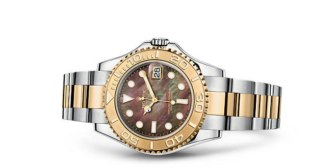 168623 Black mother-of-pearl Rolex Yacht-Master