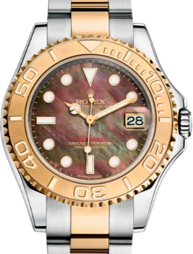 168623 Black mother-of-pearl Rolex Yacht-Master