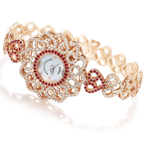 The Victoria Princess Red Heart Watch For Only 201 Backes & Strauss Victoria Collection