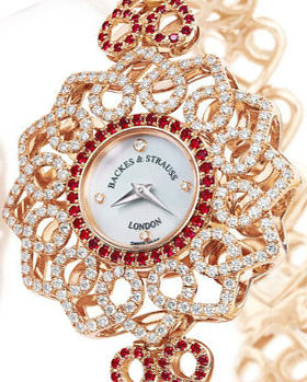 The Victoria Princess Red Heart Watch For Only 201 Backes & Strauss Victoria Collection