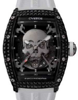 GT Black Steel Titanium Components Black Diamond Cvstos Challenge Jet-Liner Inkvaders Skull