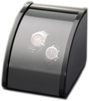 black high gloss/leather TIME MOVER и Сейфы Elma