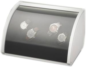 white high gloss/leather TIME MOVER и Сейфы Elma