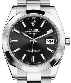 126300 Black Rolex Datejust 41