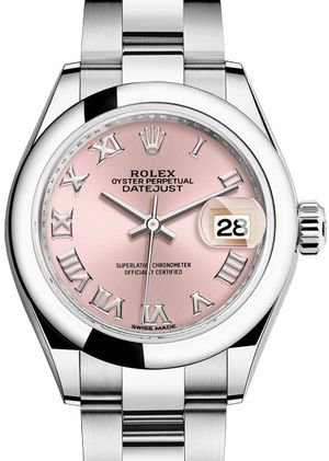 rolex lady datejust pink