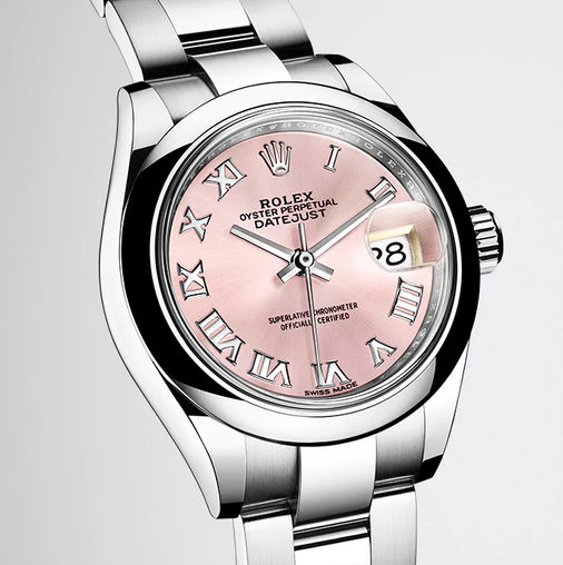 279160 Pink Rolex Lady-Datejust 28