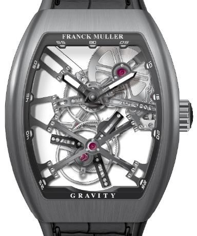 V 45 T GRAVITY CS SQT TT BR.NR Franck Muller Vanguard Gravity