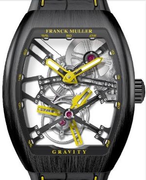 V 45 T GRAVITY CS SQT TTNRBR.JA Franck Muller Vanguard Gravity