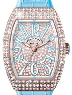 V 35 SC AT FO D CD 5N.BL DIAM.BLC BL Franck Muller Vanguard Lady Automatic