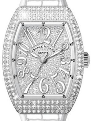 V 35 SC AT FO D CD OG.NR DIAM.BLC AC Franck Muller Vanguard Lady Automatic