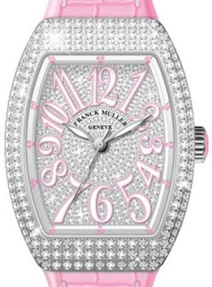 V 35 SC AT FO D CD OG.RS DIAM.BLC RS Franck Muller Vanguard Lady Automatic