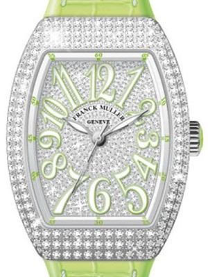 V 35 SC AT FO D CD OG.VE DIAM.BLC VE Franck Muller Vanguard Lady Automatic