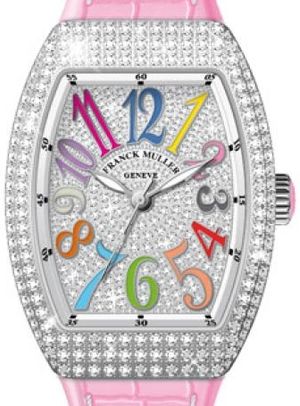 V 35 SC AT FO COL DRM D CD OG.RS DIAM.COL DRM AC Franck Muller Vanguard Lady Automatic