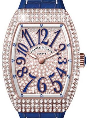 V 35 QZ D CD 5N.BU DIAM.BLC BU Franck Muller Vanguard Lady Quartz