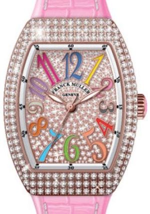 V 29 SC AT FO COL DRM D CD 5N.RS DIAM.COL DRM 5N Franck Muller Vanguard Lady Automatic