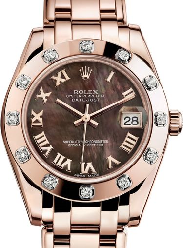 81315 Black mother-of-pearl Rolex Pearlmaster
