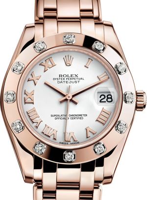 81315 White Rolex Pearlmaster